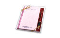 Burgundy Marble Memo-Pen Gift Set